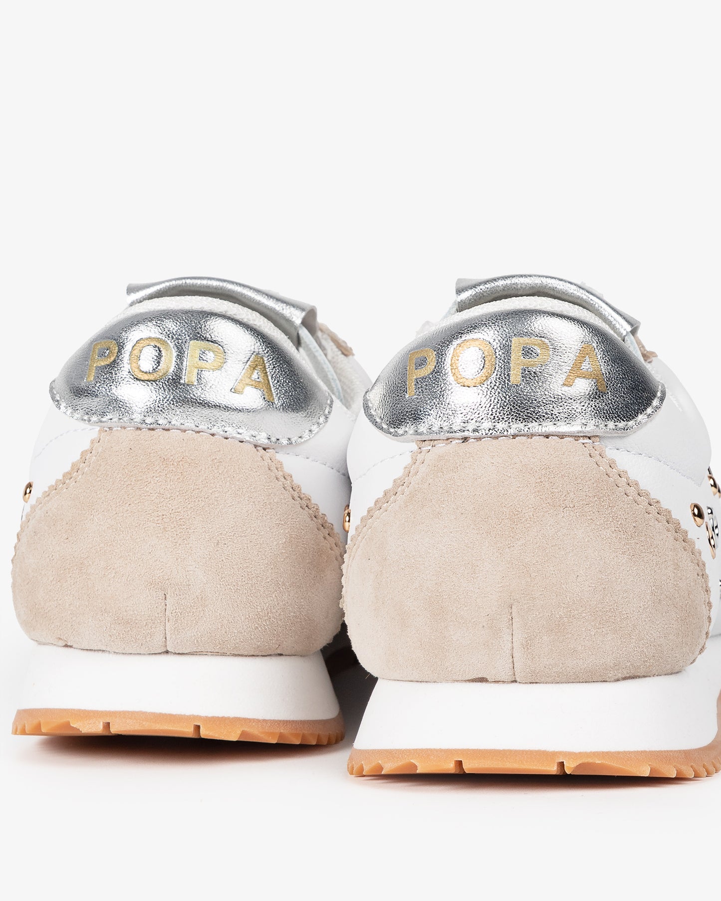 Zapatilla Inara Tachuelas Blanco