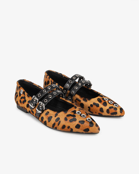 Bailarina de Leopardo Tachuelas Estrella