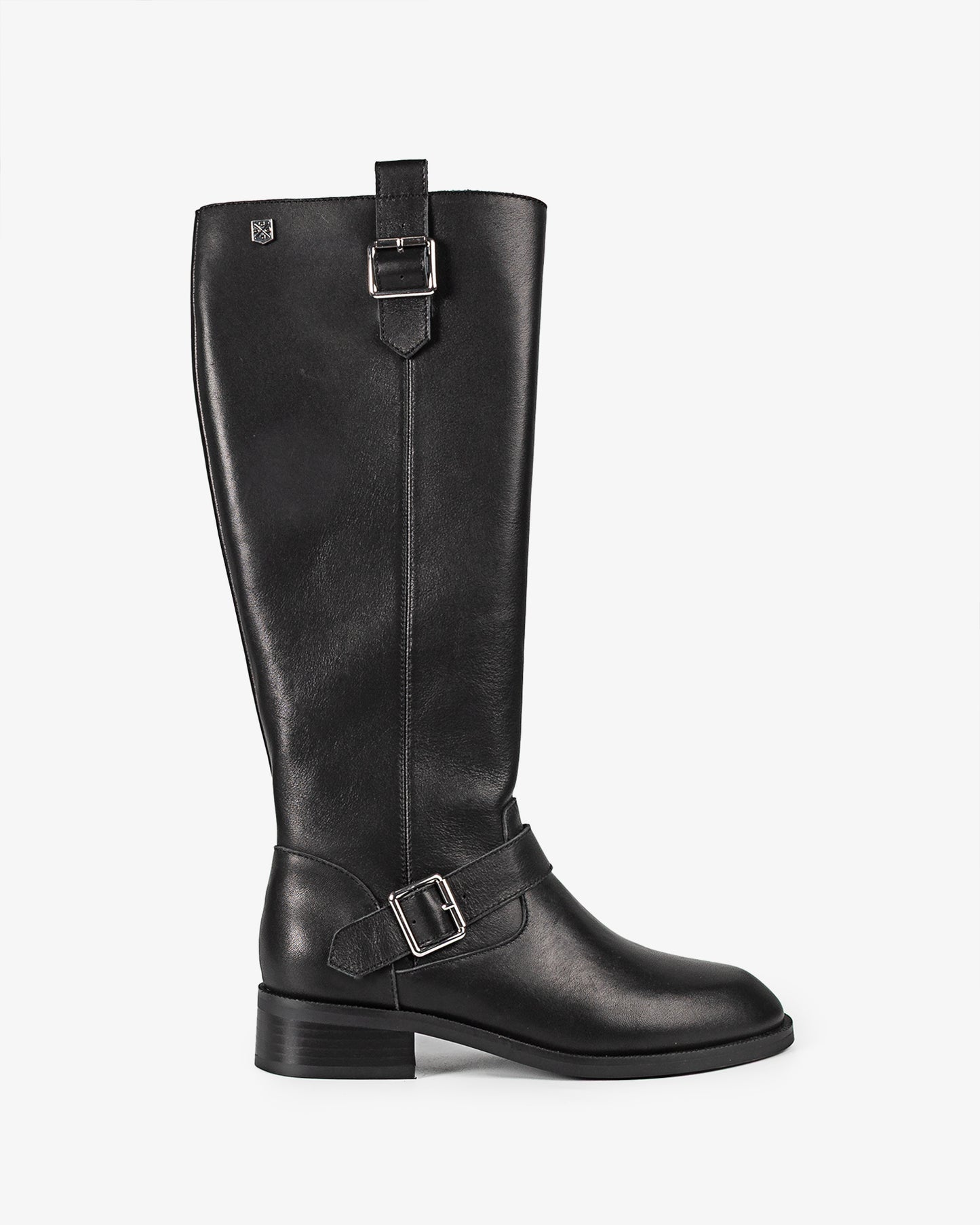 Kiliman Black Leather High Boot