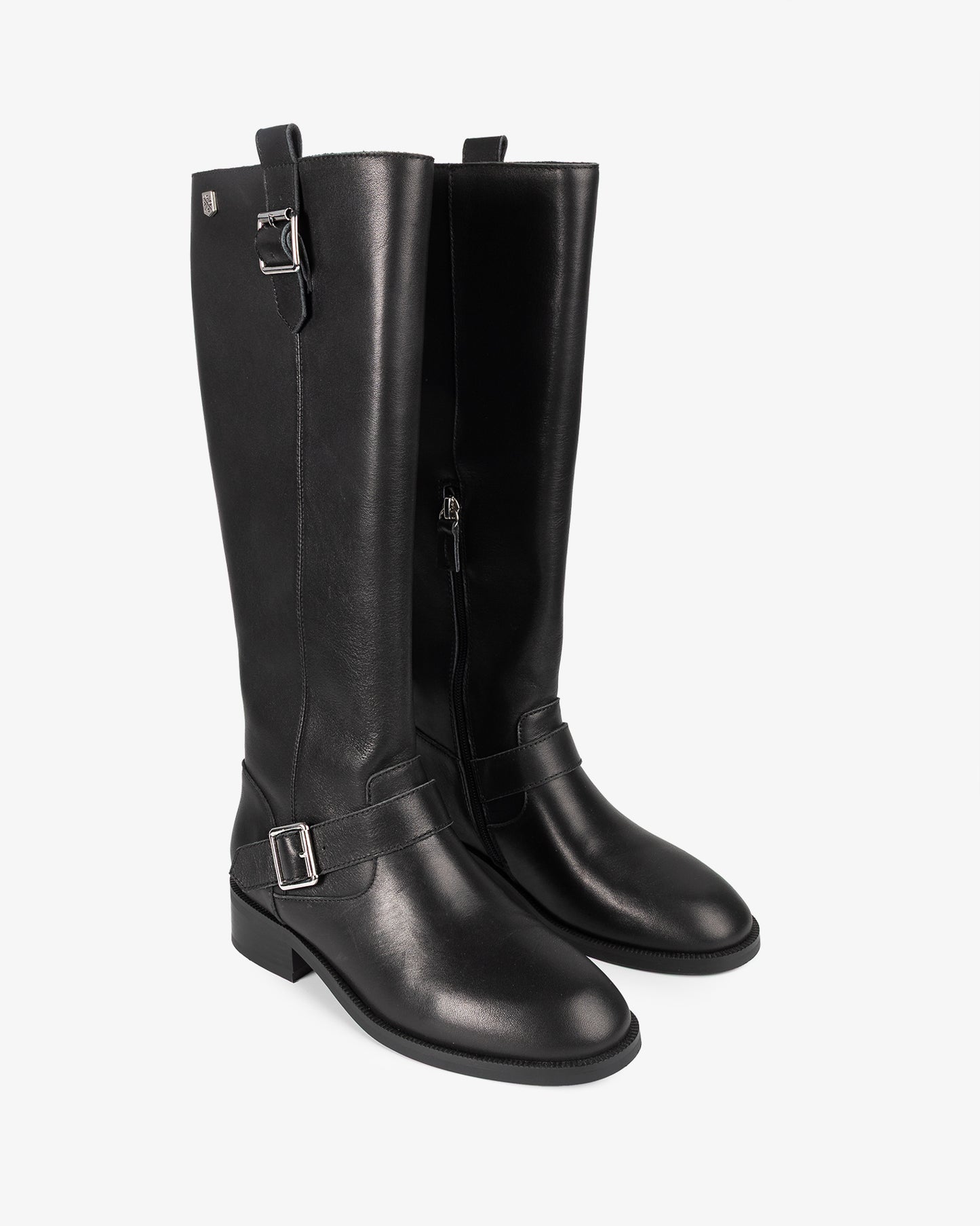Kiliman Black Leather High Boot