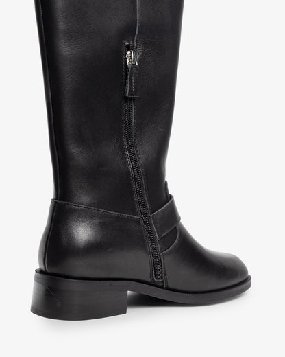Kiliman Black Leather High Boot