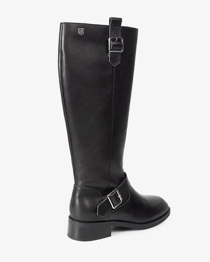 Kiliman Black Leather High Boot
