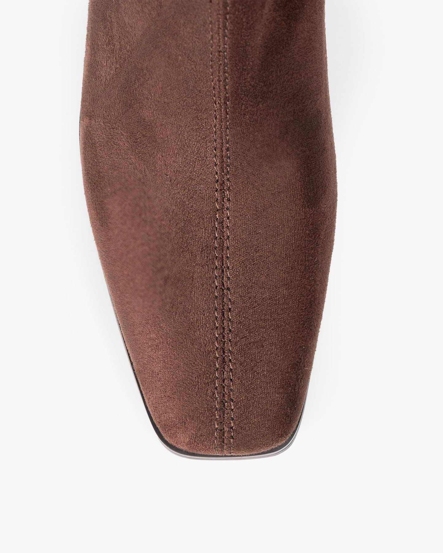 Flare Brown Suede High Boot