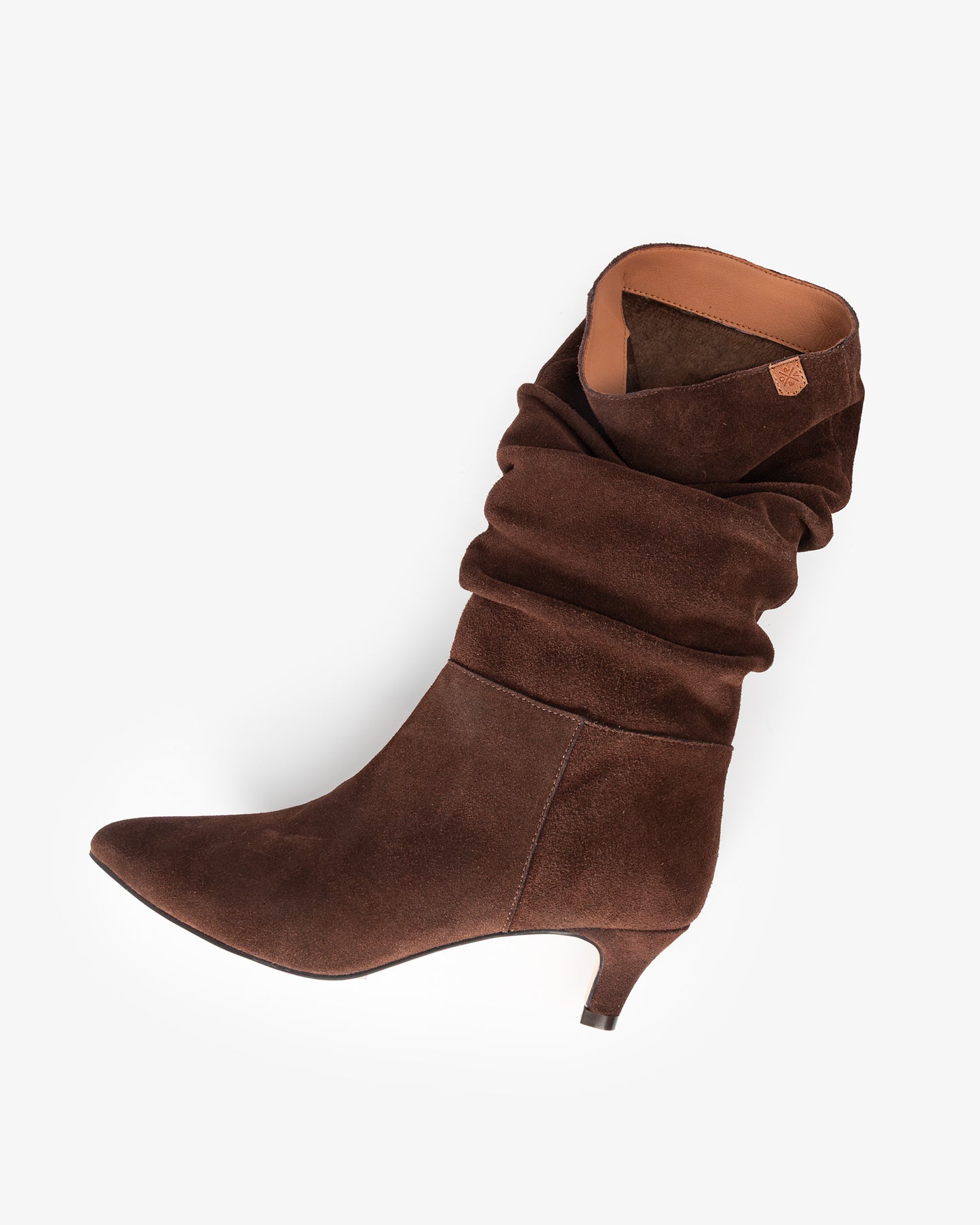 Nirvana Brown Leather Mid Boot