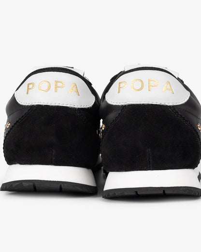 Zapatilla Inara Tachuelas Negro