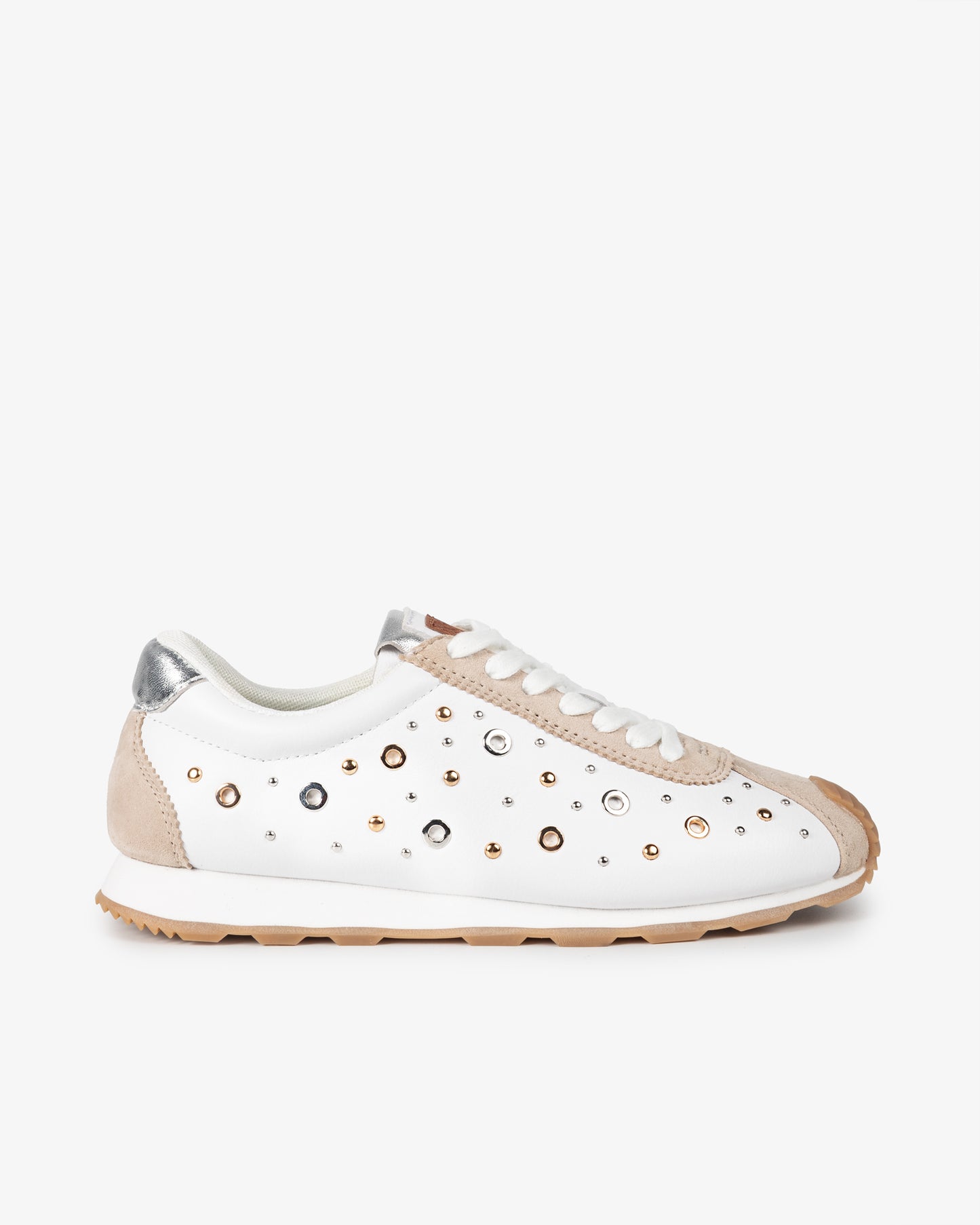 Zapatilla Inara Tachuelas Blanco