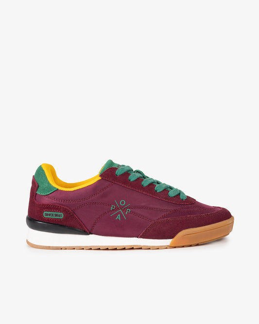 Zapatilla Muse Serraje Burdeos