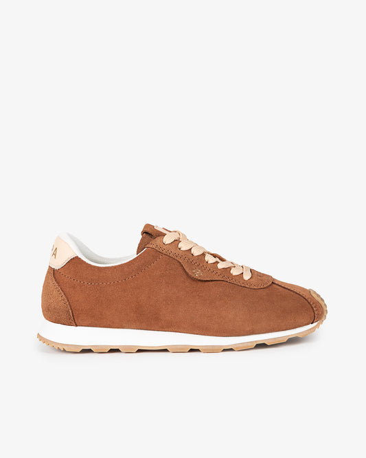Zapatilla Kira Serraje Marron