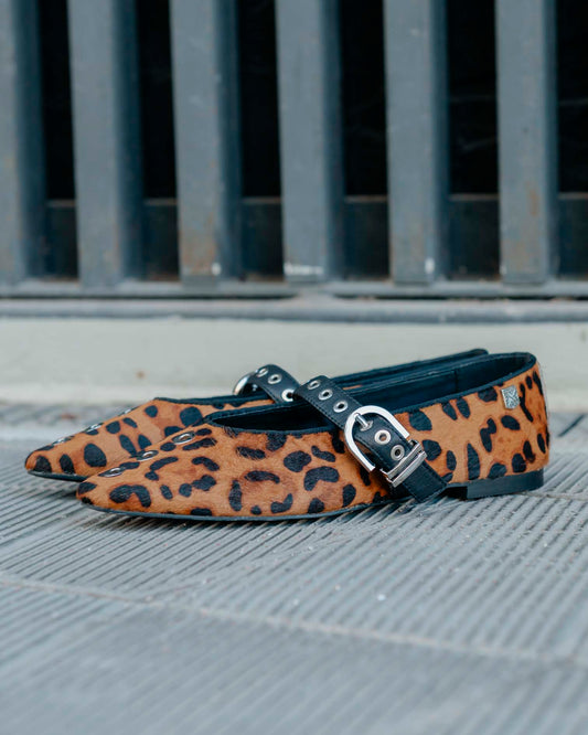 Bailarina de Leopardo con Hebilla Luzetta