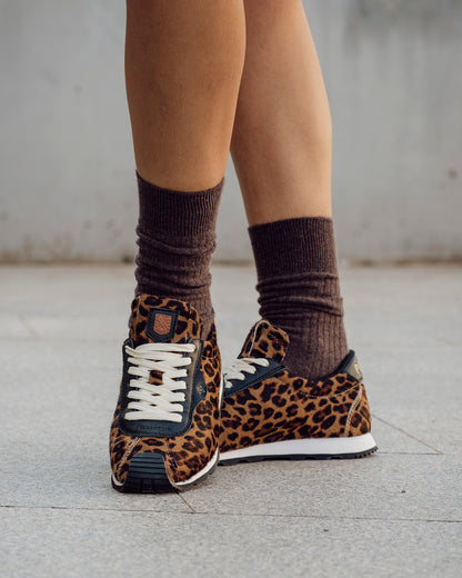 Zapatilla Kira Leopardo